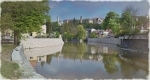 Upravené koryto Jihlavy v Třebíči